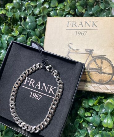 Frank: Pulsera en tono plateado 7FB-0500