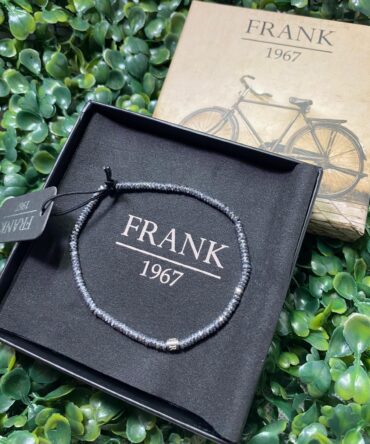 Frank: Pulsera gris y plata 7FB-0559