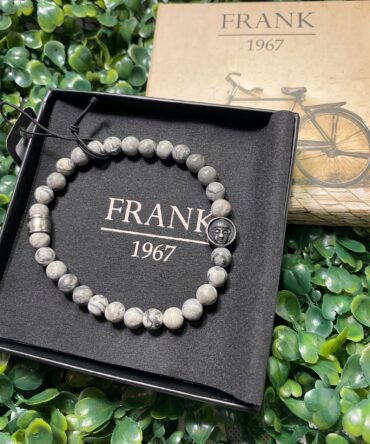 Frank: Pulseras en diferentes tonos de gris 7FB-0388
