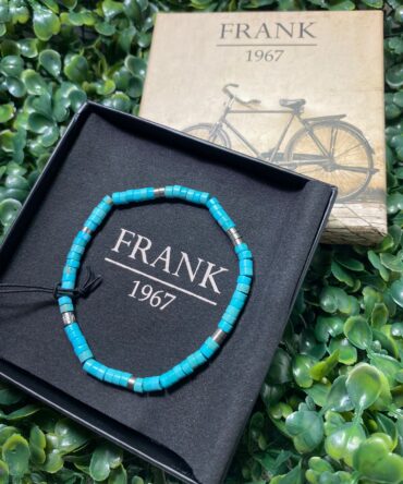 Frank: Pulsera turquesa con plata 7FB-0705