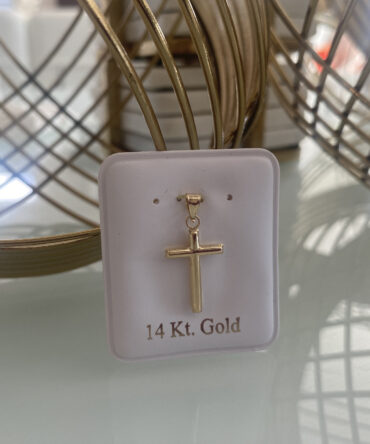 Amaury: Dije de crucifijo en oro 14K (3054Pd)