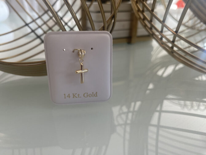 Amaury: Dije de crucifijo en oro 14K (3055Pd)