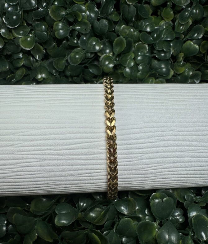 Acenttum:  Pulsera en tono dorado unisex BN-109