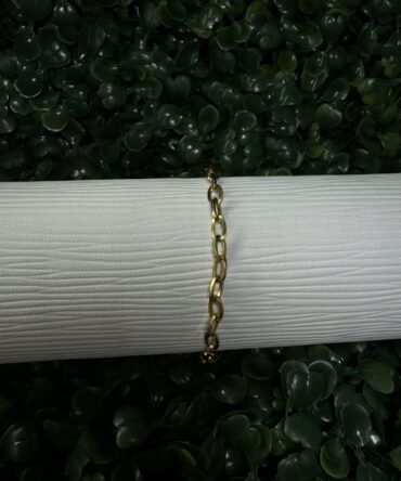 Acenttum: Pulsera unisex en tono dorado BR-25