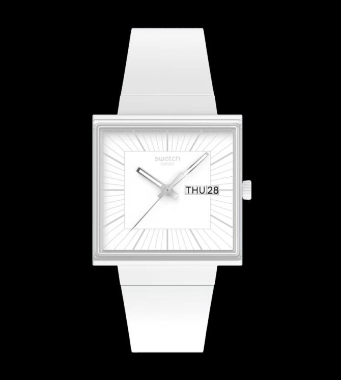 Swatch What if All white SO34W700