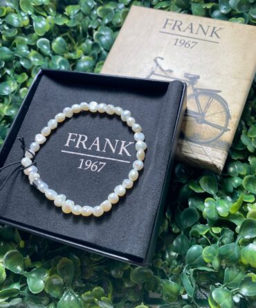 Frank: Pulsera en diferentes tonos de blanco 7FB-0715