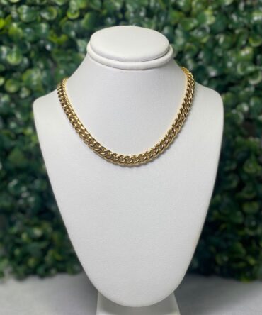 Classic of NY: Collar dorado enchape oro 14k 1000477.7