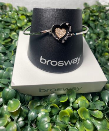 Brosway: Pulsera plateada con corazón BHK437