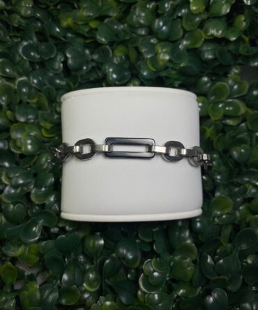 Acenttum:  Pulsera plateada ST-13