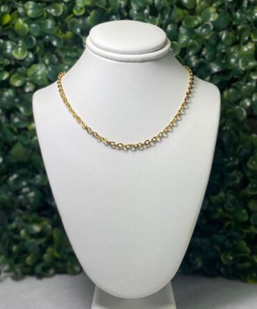 Classic of NY: Collar dorado enchape oro 14k SSN110-20