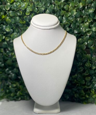 Classic of NY: Collar dorado enchape oro 14k Q-5732-22