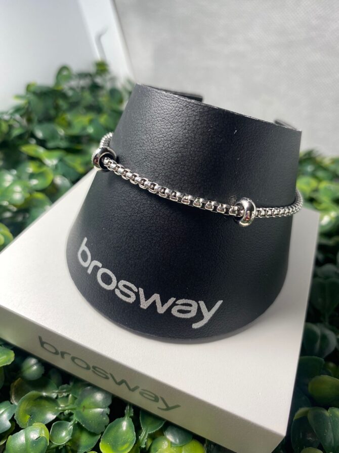 Brosway: Pulsera plateada para colocar dijes BBR38