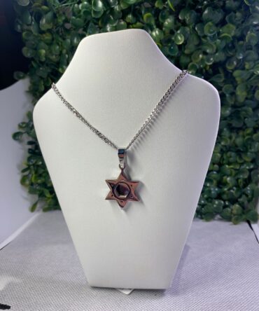 Classic of NY: Cadena plateada con dije de estrella SL-7333