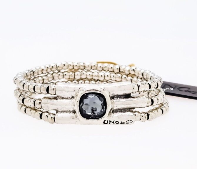 UNO DE 50 PULSERA PLATA WATERFALLS (M)