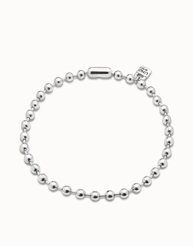 UNO de 50 Collar Plata Copito de Nieve