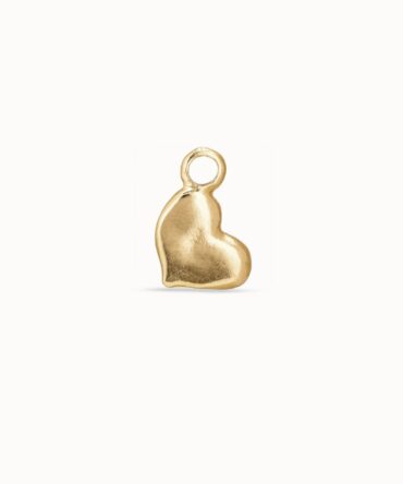 UNO DE 50: Heart Single Hoop Charm