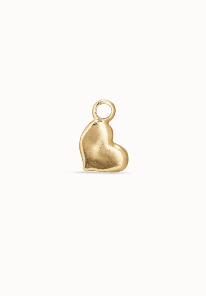 UNO DE 50: Heart Single Hoop Charm
