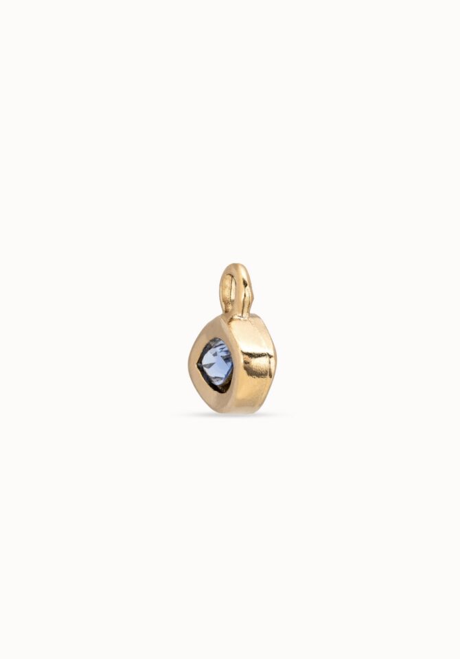 UNO DE 50: Single Hoop Charm With A Crystal