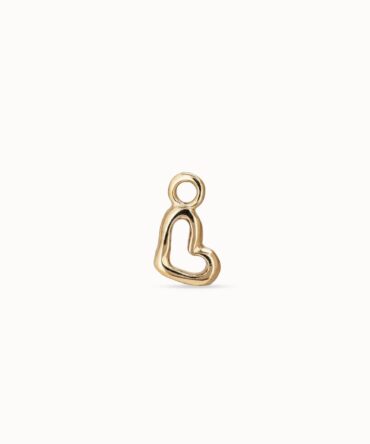 UNO DE 50: Heart Single Hoop Charm