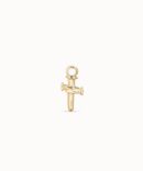 UNO DE 50: Cross Single Hoop Charm