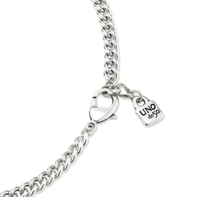 UNO DE 50:   JUPITER SILVER PLATED NECKLACE