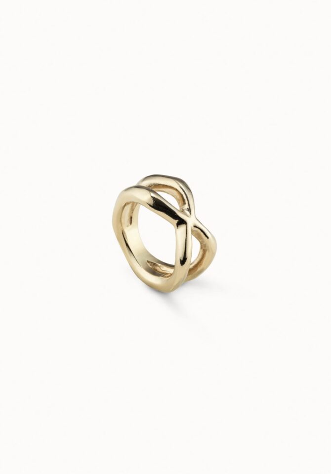 UNO DE 50: Ring Crossed - Size 9