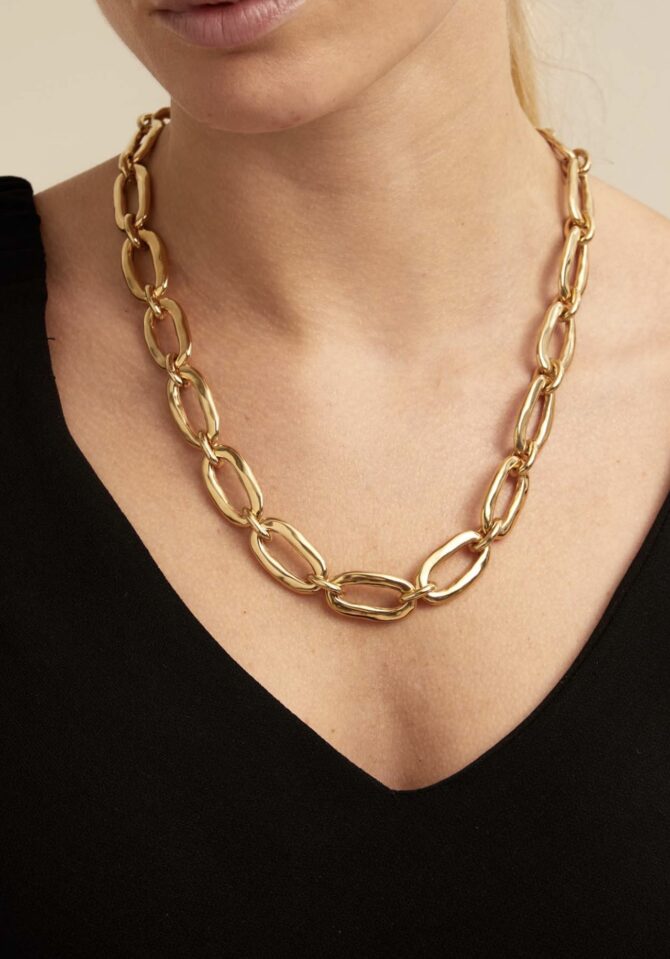 UNO DE 50: Link chain necklace