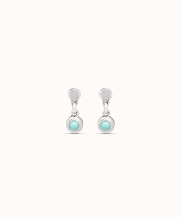 UNO de 50 DROP EARRINGS TURQUOISE