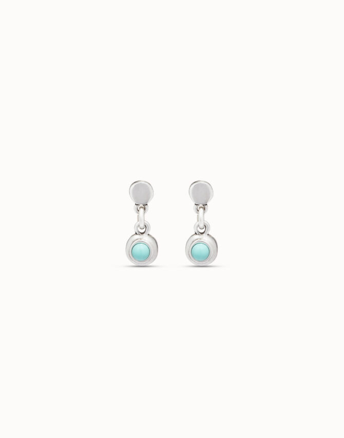 UNO de 50 DROP EARRINGS TURQUOISE