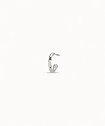 UNO de 50 SINGLE HOOP EARRING