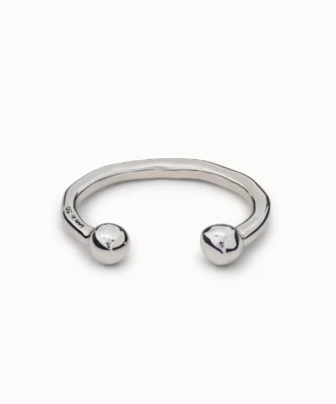 UNO DE 50 PULSERA BANGLE PLATA