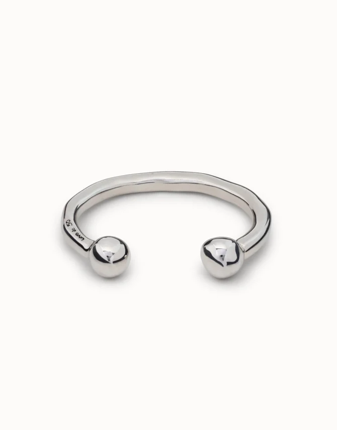 UNO DE 50 PULSERA BANGLE PLATA
