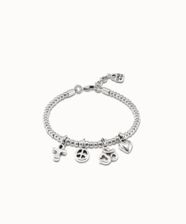 UNO DE 50 PULSERA PLATA SIMBOLOS (M)