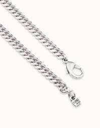UNO DE 50 COLLAR PLATA CUBAN